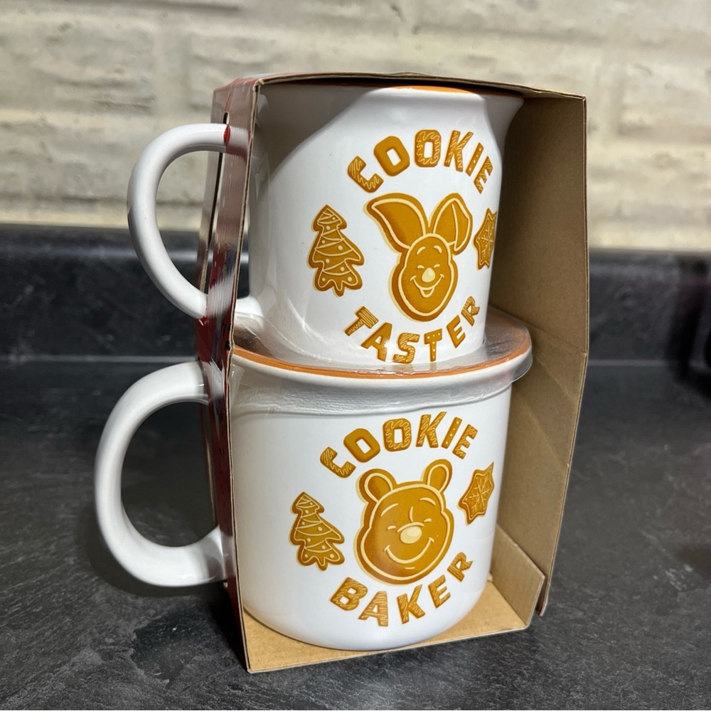 Winnie The Pooh Cookie Taster Cookie baker Coffee Mug Set - Picture 2 of 8